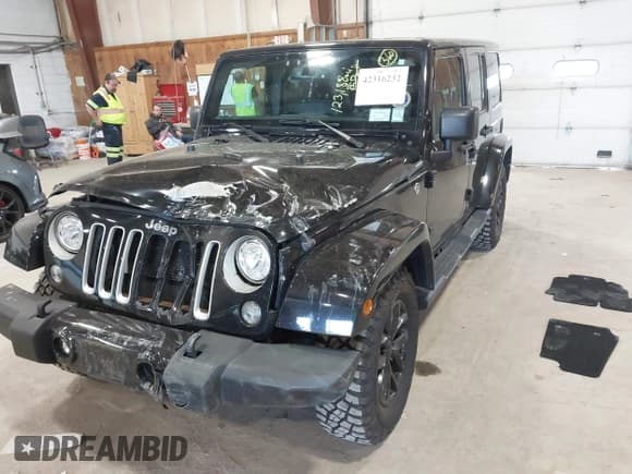 ✅ 2018 Jeep Wrangler Unlimited Sahara • VIN: 1C4HJWEG0JL907727 • Lot: 42316232. Listed on IAAI with 123,188 mi. Free auction sales archive from the USA and detailed vehicle history report at DreamBid. Image 6.