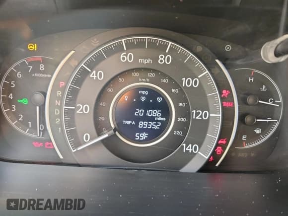 ✅ 2014 Honda CR-V EX • VIN: 5J6RM4H53EL031634 • Lot: 90542335. Listed on Copart with 201,086 mi. Free auction sales archive from the USA and detailed vehicle history report at DreamBid. Image 9.