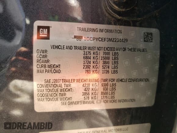 ✅ 2021 Chevrolet Silverado 1500 Custom Trail Boss • VIN: 1GCPYCEF3MZ234429 • Lot: 81342815. Wystawiony na Copart z przebiegiem 177 446 mil. Bezpłatny archiwum sprzedaży aukcyjnych z USA i szczegółowy raport historii pojazdu na DreamBid. Zdjęcie 13.