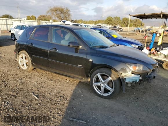 ✅ 2006 Mazda 3 S Grand Touring • VIN: JM1BK343961498310 • Лот: 43276025. Опубликован ранее на Copart с пробегом 155 069 миль. Бесплатный доступ к архиву аукционных продаж из США и подробный отчёт об истории автомобиля на DreamBid. Изображение 4.