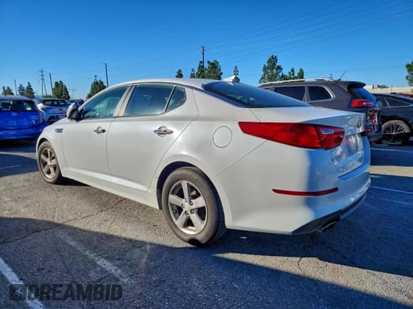 ✅ 2015 Kia Optima LX • VIN: KNAGM4A71F5645092 • Lot: 93789475. Listed on Copart with Not provided. Free auction sales archive from the USA and detailed vehicle history report at DreamBid. Image 2.