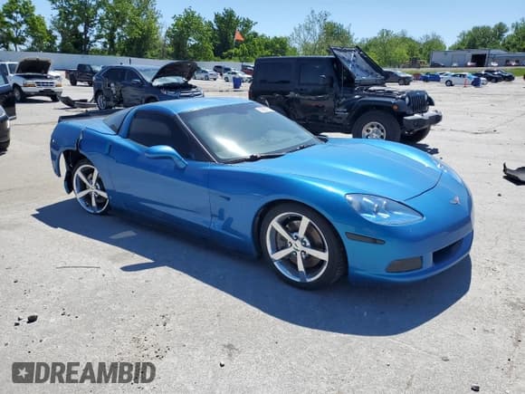 ✅ 2009 Chevrolet Corvette 3LT • VIN: 1G1YY26W695101247 • Lot: 57900765. Listed on Copart with 100,317 mi. Free auction sales archive from the USA and detailed vehicle history report at DreamBid. Image 4.