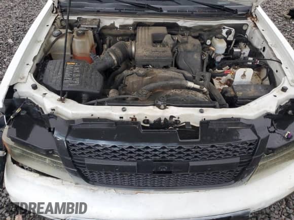 2011 Chevrolet Colorado Work Truck with VIN 1GCESBFE2B8138593, listed as a Copart auction lot 57781045 with 214,290 mi miles and Salvage title. Bid and sale history available at DreamBid. Image 11.