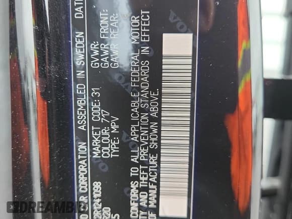 ✅ 2024 Volvo XC90 Plus Bright Theme • VIN: YV4L12PE2R1241098 • Lot: 81347515. Listed on Copart with 21,063 mi. Free auction sales archive from the USA and detailed vehicle history report at DreamBid. Image 13.