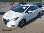 ✅ 2022 Nissan Versa SV • VIN: 3N1CN8EV2NL861856 • Lot: 42725796. Listed on IAAI with 44,431 mi. Free auction sales archive from the USA and detailed vehicle history report at DreamBid. Image 2.