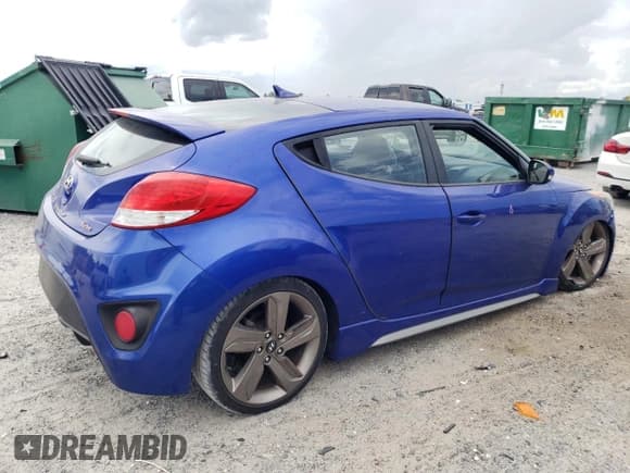 ✅ 2015 Hyundai Veloster Turbo • VIN: KMHTC6AE2FU216284 • Lot: 62455775. Wystawiony na Copart z przebiegiem 66 673 mil. Bezpłatny archiwum sprzedaży aukcyjnych z USA i szczegółowy raport historii pojazdu na DreamBid. Zdjęcie 3.