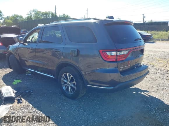✅ 2016 Dodge Durango Limited • VIN: 1C4RDJDG2GC484383 • Lot: 42955075. Wystawiony na IAAI z przebiegiem 138 132 mil. Bezpłatny archiwum sprzedaży aukcyjnych z USA i szczegółowy raport historii pojazdu na DreamBid. Zdjęcie 3.