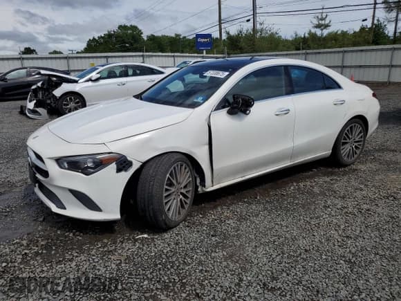 ✅ 2021 Mercedes-Benz CLA 250 • VIN: W1K5J4HB6MN191325 • Lot: 57338675. Listed on Copart with 32,310 mi. Free auction sales archive from the USA and detailed vehicle history report at DreamBid. Image 1.