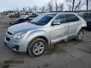 2010 Chevrolet Equinox 1LT with VIN 2CNALDEW7A6364453, listed as a Copart auction lot 88640025 with 124,334 mi miles and Salvage title. Bid and sale history available at DreamBid. Image 1.