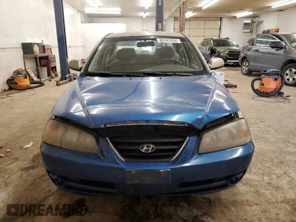 2006 Hyundai Elantra GLS z VIN KMHDN46D06U282836, wystawiony jako Copart lot #83747034 z przebiegiem 166 535 mil mil oraz Szkoda całkowita • Salvage title. Historia ofert i sprzedaży dostępna na DreamBid. Obrazek 5.