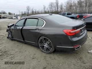 ✅ 2017 BMW 7 Series 740i • VIN: WBA7E2C36HG740749 • Lot: 39083573. Listed on Copart with Not provided. Free auction sales archive from the USA and detailed vehicle history report at DreamBid. Image 2.