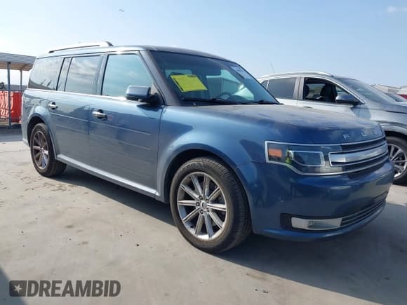 ✅ 2019 Ford Flex Limited • VIN: 2FMGK5D81KBA08532 • Lot: 43489947. Listed on IAAI with 94,673 mi. Free auction sales archive from the USA and detailed vehicle history report at DreamBid. Image 1.
