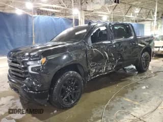 ✅ 2025 Chevrolet Silverado 1500 High Country • VIN: 1GCUKJELXSZ123078 • Lot: 87871055. Listed on Copart with 2,453 mi. Free auction sales archive from the USA and detailed vehicle history report at DreamBid. Image 1.