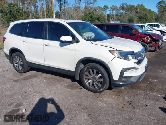 ✅ 2019 Honda Pilot EX-L • VIN: 5FNYF6H53KB022101 • Lot: 43682057. Wystawiony na IAAI z przebiegiem 133 961 mil. Bezpłatny archiwum sprzedaży aukcyjnych z USA i szczegółowy raport historii pojazdu na DreamBid. Zdjęcie 1.