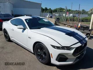 ✅ 2025 Ford Mustang GT • VIN: 1FA6P8CF1S5401914 • Lot: 42458846. Listed on IAAI with 1,396 mi. Free auction sales archive from the USA and detailed vehicle history report at DreamBid. Image 1.