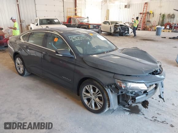 ✅ 2014 Chevrolet Impala LT • VIN: 2G1125S38E9187514 • Лот: 43255563. Опубликован ранее на IAAI с пробегом Не указан. Бесплатный доступ к архиву аукционных продаж из США и подробный отчёт об истории автомобиля на DreamBid. Изображение 1.