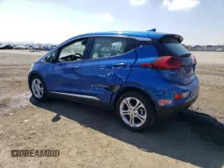 2019 Chevrolet Bolt EV LT z VIN 1G1FY6S02K4107087, wystawiony jako Copart lot #46860604 z przebiegiem 20 106 mil mil oraz . Historia ofert i sprzedaży dostępna na DreamBid. Obrazek 2.