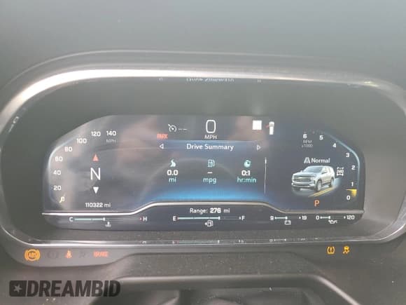 ✅ 2022 Chevrolet Suburban LT • VIN: 1GNSKCKD7NR175800 • Lot: 65686495. Listed on Copart with 110,322 mi. Free auction sales archive from the USA and detailed vehicle history report at DreamBid. Image 9.