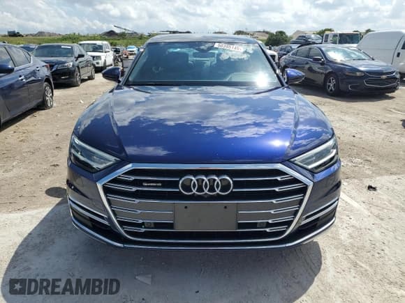 ✅ 2021 Audi A8 • VIN: WAU8DAF8XMN027495 • Лот: 50395145. Опубликован ранее на Copart с пробегом 19 508 миль. Бесплатный доступ к архиву аукционных продаж из США и подробный отчёт об истории автомобиля на DreamBid. Изображение 5.