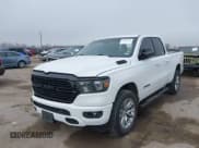 ✅ 2021 Ram 1500 Big Horn • VIN: 1C6SRFBT7MN834324 • Lot: 41509753. Listed on IAAI with 120,321 mi. Free auction sales archive from the USA and detailed vehicle history report at DreamBid. Image 2.