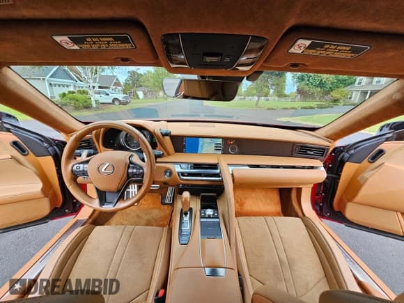 ✅ 2018 Lexus LC 500h • VIN: JTHHP5AY6JA004371 • Lot: 44732925. Listed on Copart with 40,331 mi. Free auction sales archive from the USA and detailed vehicle history report at DreamBid. Image 9.