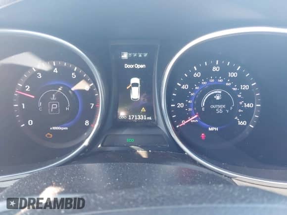 2014 Hyundai Santa Fe z VIN 5XYZU3LA0EG213405, wystawiony jako IAAI lot #43601126 z przebiegiem 171 331 mil mil oraz . Historia ofert i sprzedaży dostępna na DreamBid. Obrazek 7.