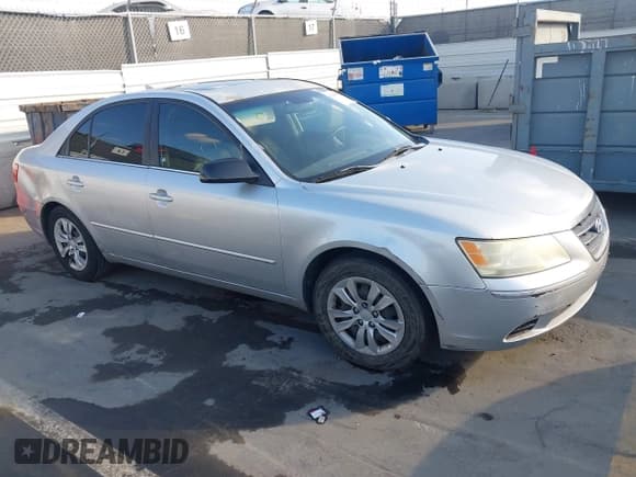 ✅ 2009 Hyundai Sonata GLS • VIN: 5NPET46F59H455488 • Лот: 43644595. Опубликован ранее на IAAI с пробегом 165 417 миль. Бесплатный доступ к архиву аукционных продаж из США и подробный отчёт об истории автомобиля на DreamBid. Изображение 1.