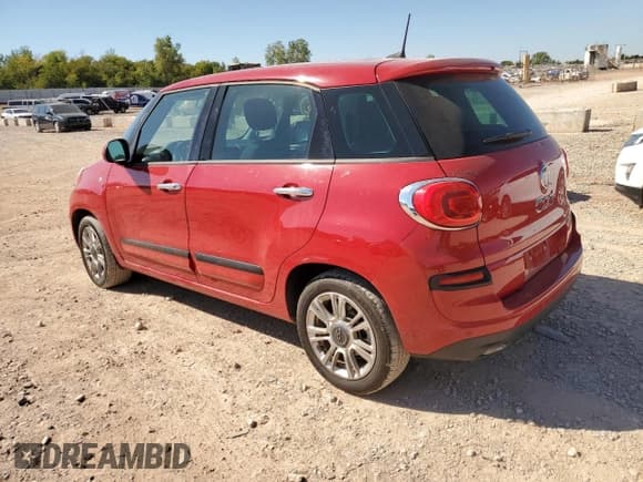 ✅ 2018 FIAT 500L Pop • VIN: ZFBCFAAH4JZ041124 • Lot: 74799304. Listed on Copart with 35,135 mi. Free auction sales archive from the USA and detailed vehicle history report at DreamBid. Image 2.