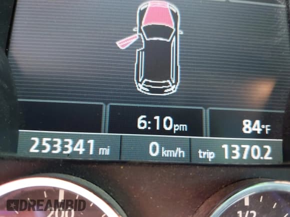 ✅ 2008 Volkswagen Touareg V6 • VIN: WVGBE77L78D050249 • Lot: 42824016. Listed on IAAI with 253,341 mi. Free auction sales archive from the USA and detailed vehicle history report at DreamBid. Image 15.