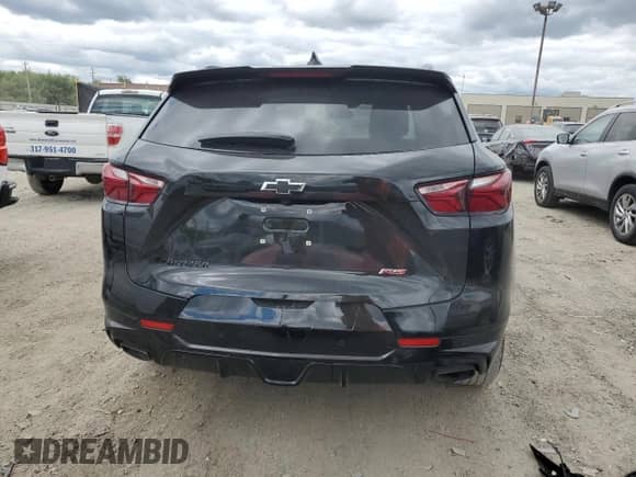 2020 Chevrolet Blazer RS z VIN 3GNKBERSXLS655971, wystawiony jako Copart lot #69774285 z przebiegiem 137 905 mil mil oraz Szkoda całkowita • Salvage title. Historia ofert i sprzedaży dostępna na DreamBid. Obrazek 6.