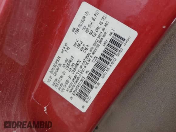 2006 Dodge 3500 SLT z VIN 3D7MX48C46G119473, wystawiony jako Copart lot #55405625 z przebiegiem 341 093 mil mil oraz Szkoda całkowita • Salvage title. Historia ofert i sprzedaży dostępna na DreamBid. Obrazek 12.