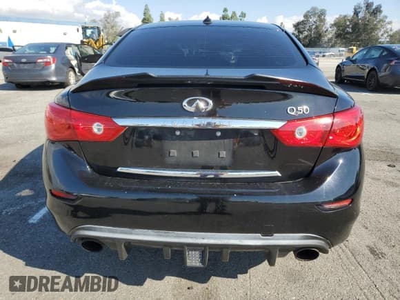 ✅ 2015 Infiniti Q50 Premium • VIN: JN1BV7AP8FM330150 • Lot: 92805435. Listed on Copart with 130,587 mi. Free auction sales archive from the USA and detailed vehicle history report at DreamBid. Image 6.