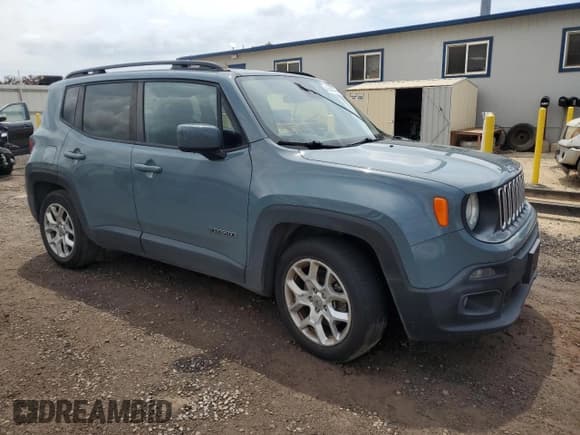 ✅ 2016 Jeep Renegade Latitude • VIN: ZACCJABT0GPE28775 • Lot: 49541095. Listed on Copart with 85,742 mi. Free auction sales archive from the USA and detailed vehicle history report at DreamBid. Image 4.