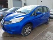 ✅ 2015 Nissan Note S • VIN: 3N1CE2CP5FL438661 • Lot: 42750142. Listed on IAAI with 89,447 mi. Free auction sales archive from the USA and detailed vehicle history report at DreamBid. Image 2.