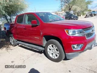2019 Chevrolet Colorado 2WD LT with VIN 1GCGSCEN7K1246037, listed as a IAAI auction lot 43437453 with 56,089 mi miles and . Bid and sale history available at DreamBid. Image 1.