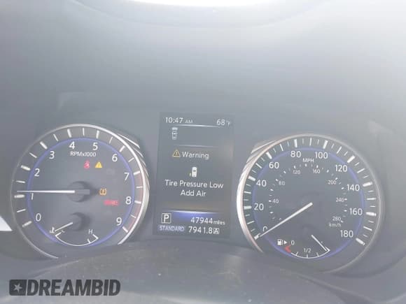 ✅ 2019 Infiniti Q60 Luxe • VIN: JN1EV7EK4KM230715 • Лот: 41921027. Опубликован ранее на IAAI с пробегом 47 944 миль. Бесплатный доступ к архиву аукционных продаж из США и подробный отчёт об истории автомобиля на DreamBid. Изображение 7.