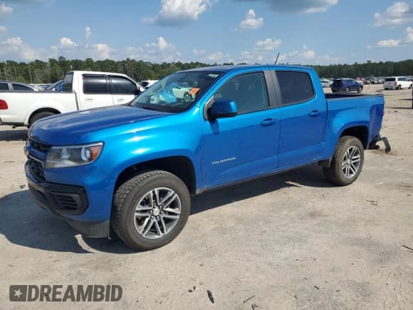 ✅ 2021 Chevrolet Colorado 2WD Work Truck • VIN: 1GCGSBEN3M1249496 • Lot: 62059345. Wystawiony na Copart z przebiegiem 21 283 mil. Bezpłatny archiwum sprzedaży aukcyjnych z USA i szczegółowy raport historii pojazdu na DreamBid. Zdjęcie 1.