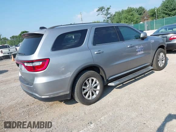 2021 Dodge Durango SXT Plus with VIN 1C4RDJAG6MC724678, listed as a IAAI auction lot 42971482 with 20,198 mi miles and . Bid and sale history available at DreamBid. Image 4.