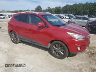 2014 Hyundai Tucson Limited z VIN KM8JU3AG1EU800338, wystawiony jako Copart lot #90110565 z przebiegiem 198 909 mil mil oraz Czysty tytuł • Clean title. Historia ofert i sprzedaży dostępna na DreamBid. Obrazek 4.