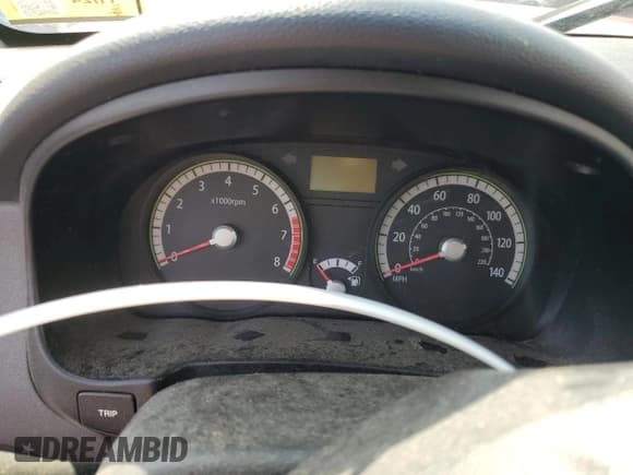 ✅ 2009 Kia Rio LX • VIN: KNADE243896494277 • Lot: 81399045. Listed on Copart with Not provided. Free auction sales archive from the USA and detailed vehicle history report at DreamBid. Image 9.