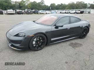 ✅ 2021 Porsche Taycan Turbo • VIN: WP0AC2Y12MSA63800 • Lot: 65733694. Listed on Copart with 16,043 mi. Free auction sales archive from the USA and detailed vehicle history report at DreamBid. Image 1.