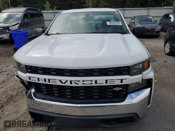2022 Chevrolet Silverado 1500 Work Truck z VIN 3GCNWAED1NG215329, wystawiony jako Copart lot #68860495 z przebiegiem 44 819 mil mil oraz Szkoda całkowita • Salvage title. Historia ofert i sprzedaży dostępna na DreamBid. Obrazek 5.