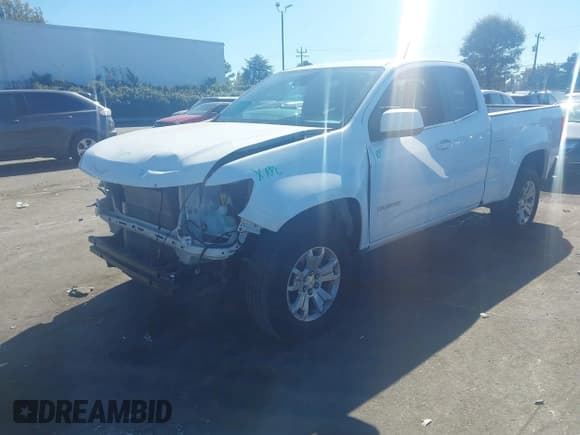 ✅ 2020 Chevrolet Colorado 2WD LT • VIN: 1GCHSCEA1L1182662 • Lot: 43495380. Wystawiony na IAAI z przebiegiem 75 744 mil. Bezpłatny archiwum sprzedaży aukcyjnych z USA i szczegółowy raport historii pojazdu na DreamBid. Zdjęcie 2.