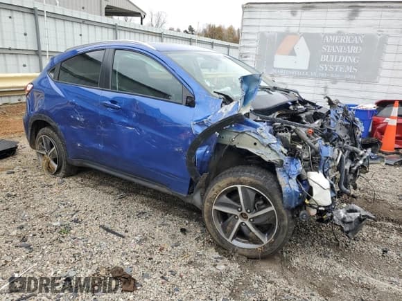 ✅ 2021 Honda HR-V EX • VIN: 3CZRU6H5XMM724855 • Lot: 89891245. Wystawiony na Copart z przebiegiem 57 000 mil. Bezpłatny archiwum sprzedaży aukcyjnych z USA i szczegółowy raport historii pojazdu na DreamBid. Zdjęcie 4.