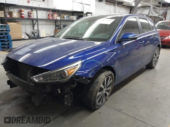 ✅ 2019 Hyundai Elantra • VIN: KMHH35LE6KU107706 • Lot: 42574286. Listed on IAAI with 60,101 mi. Free auction sales archive from the USA and detailed vehicle history report at DreamBid. Image 2.