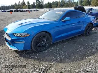 ✅ 2019 Ford Mustang EcoBoost • VIN: 1FA6P8TH6K5197872 • Lot: 81871605. Listed on Copart with 73,112 mi. Free auction sales archive from the USA and detailed vehicle history report at DreamBid. Image 1.