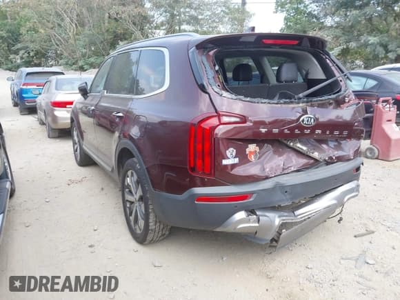 ✅ 2020 Kia Telluride S • VIN: 5XYP64HC6LG069082 • Lot: 43245583. Listed on IAAI with 184,618 mi. Free auction sales archive from the USA and detailed vehicle history report at DreamBid. Image 3.