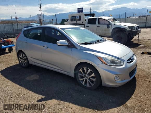 ✅ 2015 Hyundai Accent Sport • VIN: KMHCU5AE1FU212069 • Lot: 63857055. Listed on Copart with 183,501 mi miles. Access the free auction sales archive from the USA and view a detailed vehicle history report at DreamBid. Image 4.