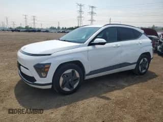 2024 Hyundai Kona SEL с VIN KM8HC3A64RU005749, выставлен на аукционе Copart как лот 59522815 с пробегом 47 471 миль миль и Списание • Salvage title. История ставок и продаж доступна на DreamBid. Изображение 1.