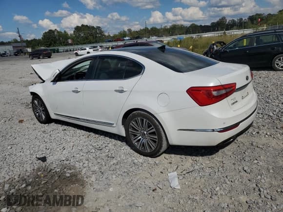 ✅ 2015 Kia Cadenza Premium • VIN: KNALN4D78F5187123 • Lot: 81854035. Listed on Copart with 44,046 mi. Free auction sales archive from the USA and detailed vehicle history report at DreamBid. Image 2.